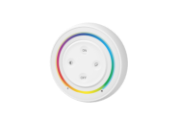 Rainbow Round Remote Control for RGB LED Lighting White 