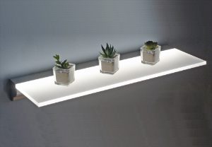 Illuminated LED Shleving