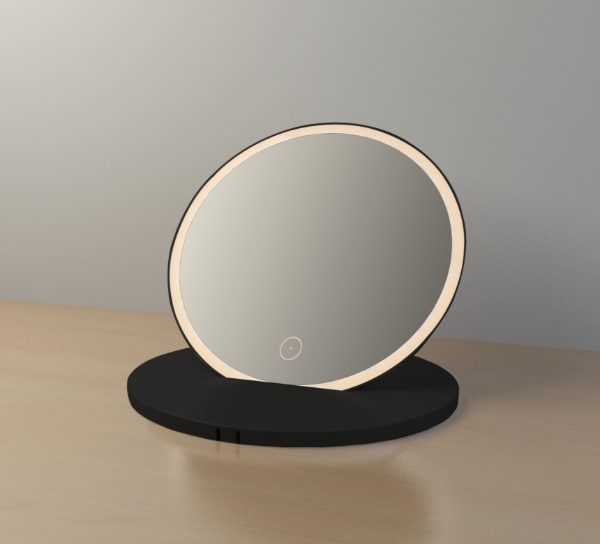 Lorraine Portable Rechargeable Battery LED Vanity Mirror